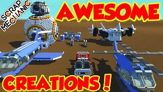 AWESOME S@leSs creations - [Scrap Mechanic HD]