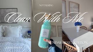 CLEAN, RESTOCK & ORGANIZE WITH ME: SUNDAY RESET EDITION 🎀 asmr, cleaning motivation 