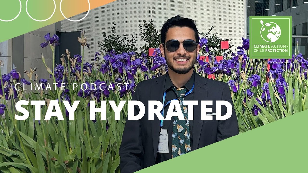 Klima-Podcast: Climate Action – Child Protection | Staying hydrated | SOS-Kinderdörfer weltweit