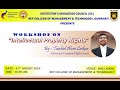 Workshop on Intellectual Property Rights (IPR) by - Tawhid Alom Laskar