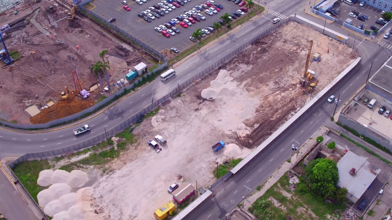 Grace Kennedy HQ Construction Site November 24th 2016 YouTube