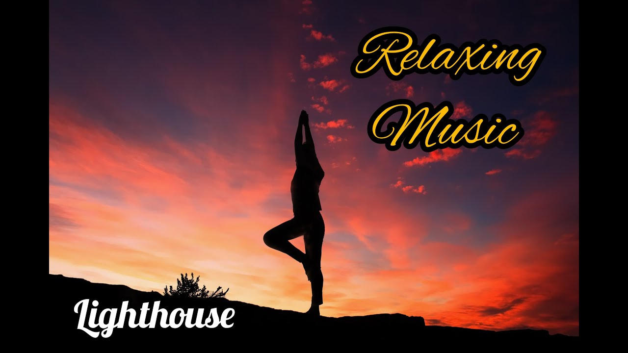 Relaxing Music, Meditation. Deep sleep in 5 minutes. Lighthouse. Sounds of waves of seagulls