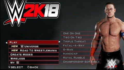 [180MB] wwe 2k18 Mod wwe svr 11 psp {it