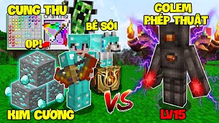 Minecraft (RAD) Phiêu Lưu Ký #1 | HỌC LÀM SÁT THỦ, CUNG VÔ HẠN, ĐÀO KIM CƯƠNG VÀ GOLEM PHÉP THUẬT