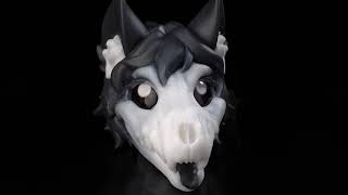Meet Bone Wolf 1471 | Premium Platinum Silicone Creature Art