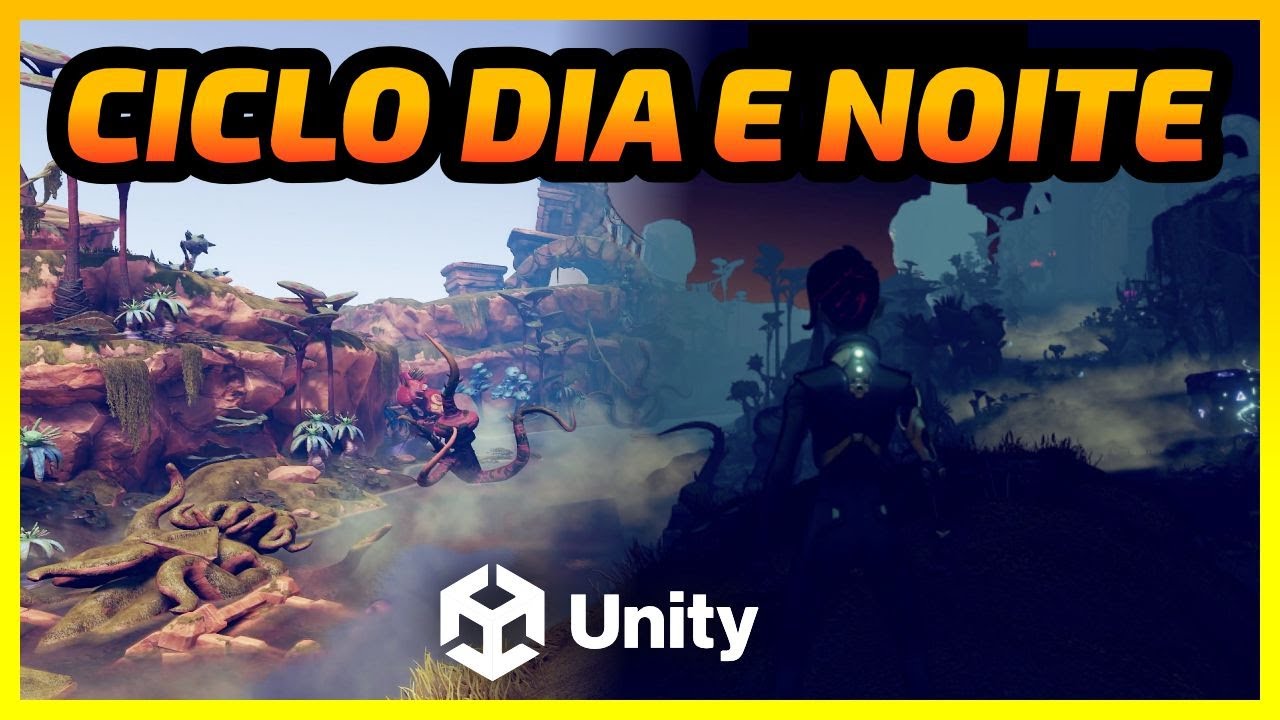 Como fazer Ciclo de DIA E NOITE na Unity em 10 Minutos - YouTube
