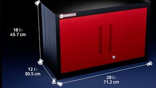 Armadillo Tough Wall Mounted Garage Cabinet