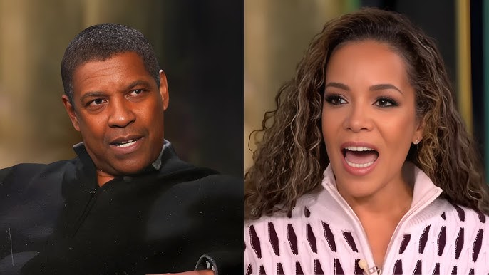 I'm DONE With This Show!" — Denzel Washington WALKS OFF The View DESTROYING  Sunny Hostin on Live TV - YouTube