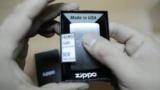 Зажигалка Zippo 24752 Framed Chrome