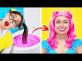 How to Get a PINK HAIR?! Extreme Makeover and Viral Beauty Hacks