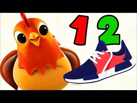 One Two Buckle My Shoe 👢+ More Kids Songs by Robogenie