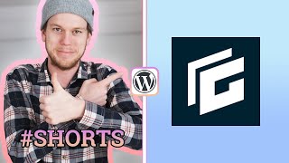 GenerateBlocks #SHORTS // Essential WordPress Design Plugin