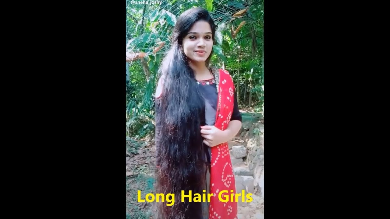 Indian Long Hair Play Thick Hair Viral video 24 - YouTube