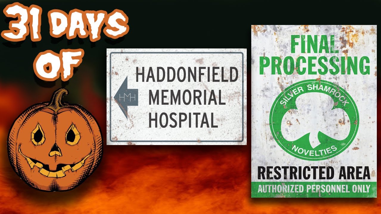 Halloween Metal Signs | 31 Days of Trick or Treat