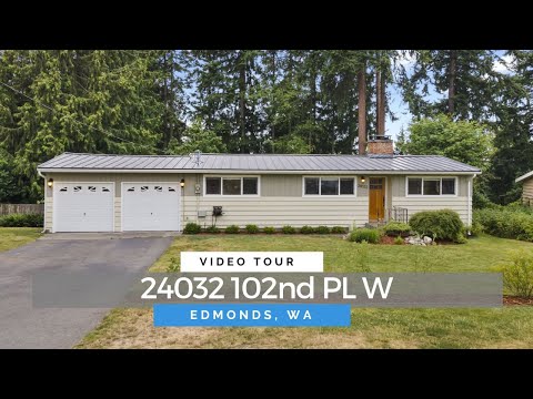 24032 102nd Pl, Edmonds, WA home video tour