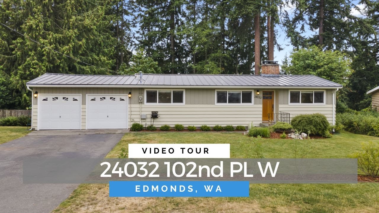 Edmonds Home For Sale | 24032 102nd Pl W Edmonds, WA | McDonald Real Estate Group