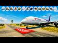 Can Airbus A380 ✈️ Cross This Deadly Cross With 600 MPH? | BeamNG.drive