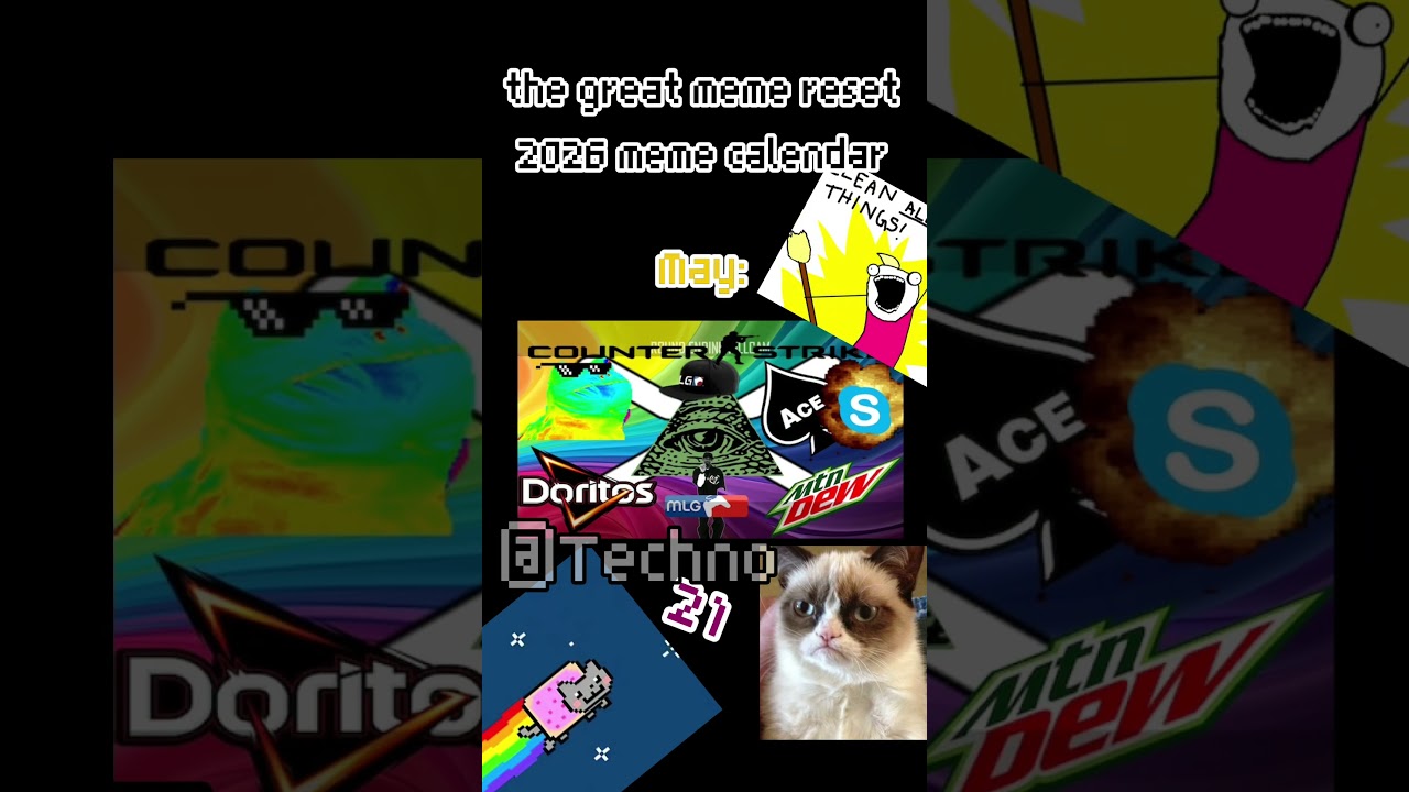 2026 meme calendar (probably)￼￼