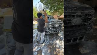 Come with me to detail this f150 #mobiledetailing #detailing #pov
