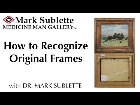 How to Determine if a Frame is Old or New, Important Tips of Vintage Frames