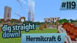 Dig straight down! Mini-game experiments! — Hermitcraft 6 ep 119