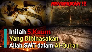 Mengerikan  Inilah 5 Kaum Yang Dibinasakan Allah Swt Dalam Alquran