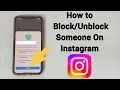 How to Block People On Instagram 2025