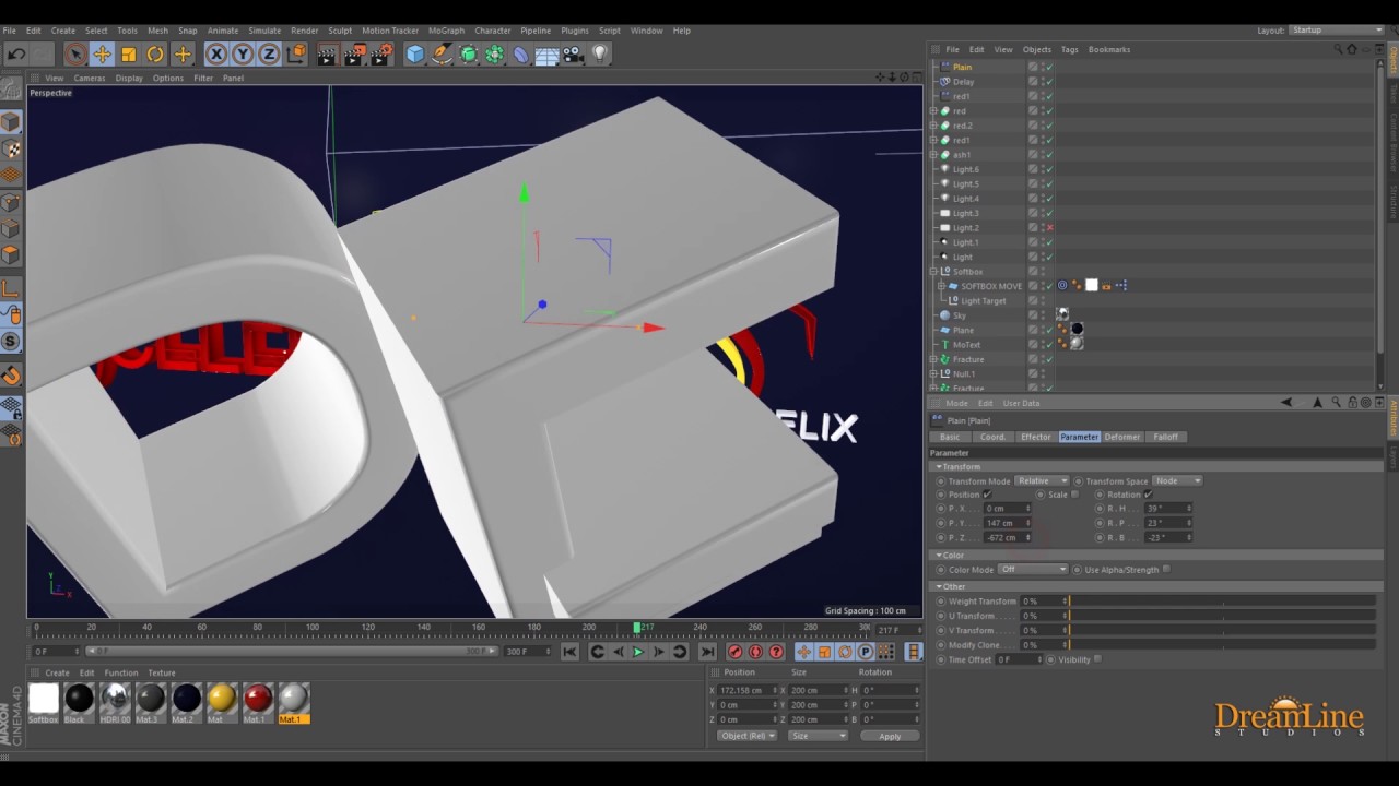 how to use boole in cinema 4d text animation tutorial - YouTube