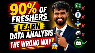 90% of Freshers Learn Data Analysis the Wrong Way! 😱 (2026 Roadmap)