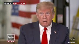 Trump Touts His Handling of Coronavirus Outbreak | The View