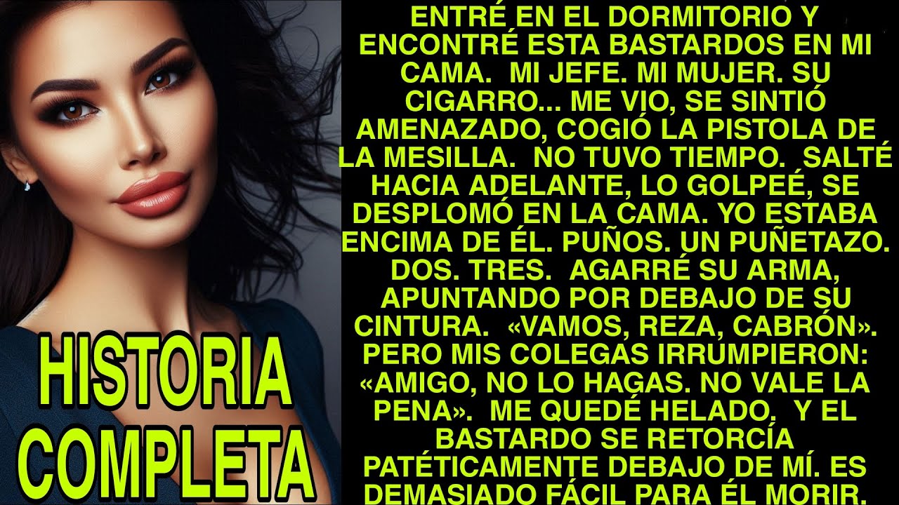 Entré En El Dormitorio Y Encontré Esta Bastardos En MI Cama.  Mi Jefe. Mi Mujer. Su Cigarro... Me