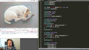 CP2: Blob Detection Deep Dive– Webcam Tracking in p5.js
