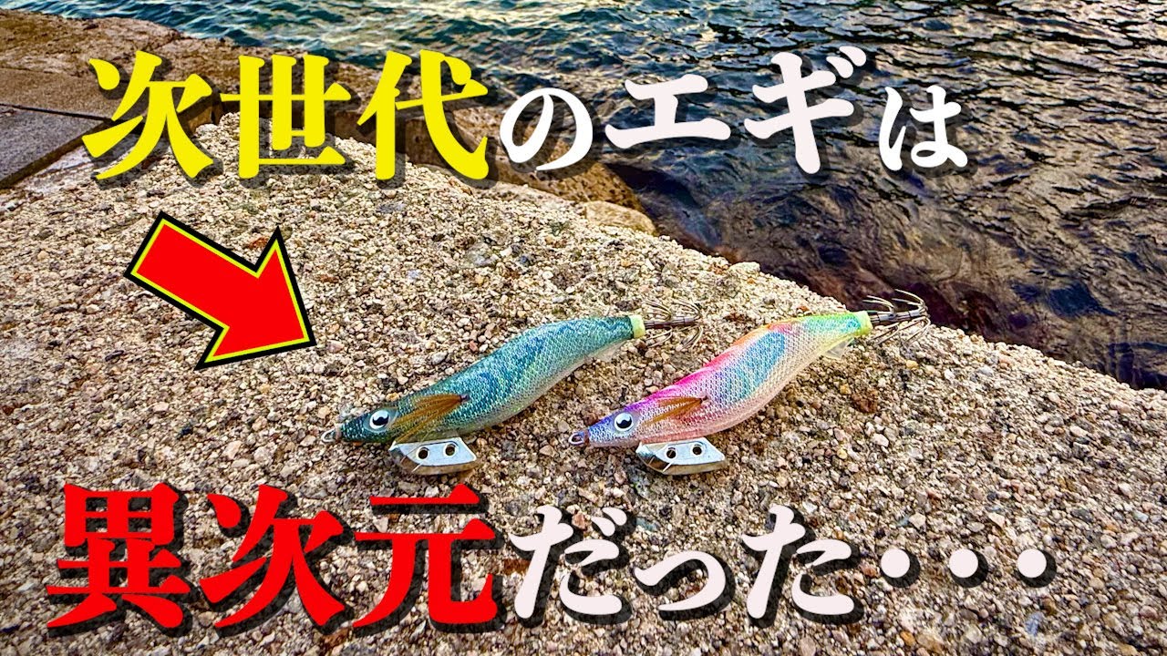 【エギング】話題の次世代のエギ、ポラマジを使ってみたらとんでも無い事に…。