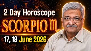 Scorpio Weekly Horoscope  | 17, 18 June 2026 |  Syed M Ajmal Rahim