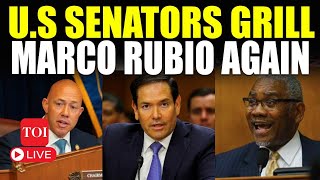 LIVE | Marco Rubio Grilled, Senate Erupts In Big Fight On Day 2; Big Faceoff Over Trump Policies