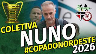 [Copa do NE '26] Coletiva Nuno Pereira | Pós-Jogo Ferroviário 1 X 0 Jacuipense/BA | TV ARTILHEIRO