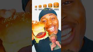Tiny to Giant Burger #shorts #funny #burgers