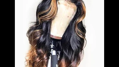 BAISI 1BT30#MIX 30#  Color Lace Wig