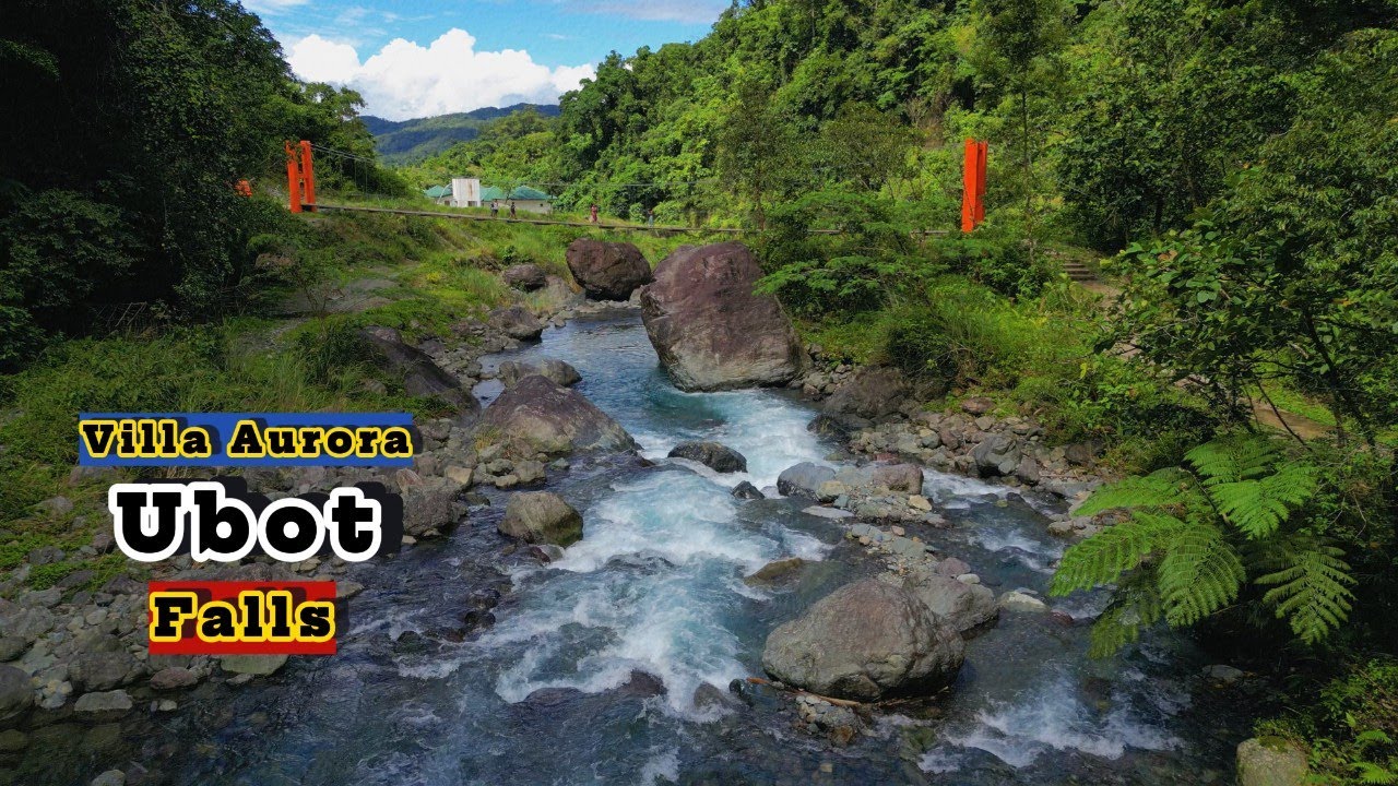 Ubot Falls | Natatagong falls sa Villa Aurora | Parang Aw Asen sa ganda
