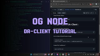 0G DA-Client Validator Node Setup: Easy Installation & Configuration ❗️#0g #da-client #node