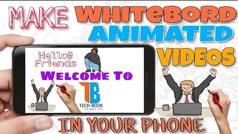 how to create whiteboard animation videos in android |Save Offline without watermark