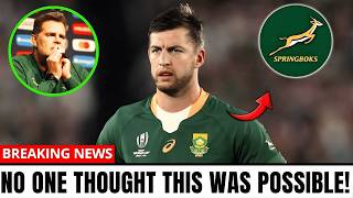 🚨UNBELIEVABLE! HANDRE POLLARD BREAKS THE SILENCE! STUNS SA RUGBY🔴 | SPRINGBOKS NEWS
