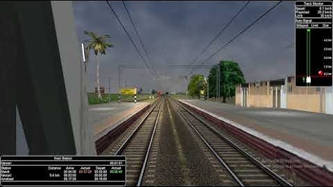 12922 Flying Ranee(wr kr) over taking by humsafar express maroli stastion