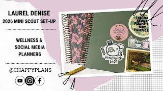 SETTING UP 2 OF MY @laureldenise PLANNERS FOR 2026!