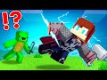 THOR Armor Speedrunner vs Hunter in Minecraft - Maizen JJ and Mikey