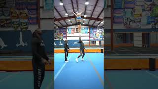 Private lessons 🤌🏾🔥🔥 #cheerleading #cheer #cheerstunts #shorts