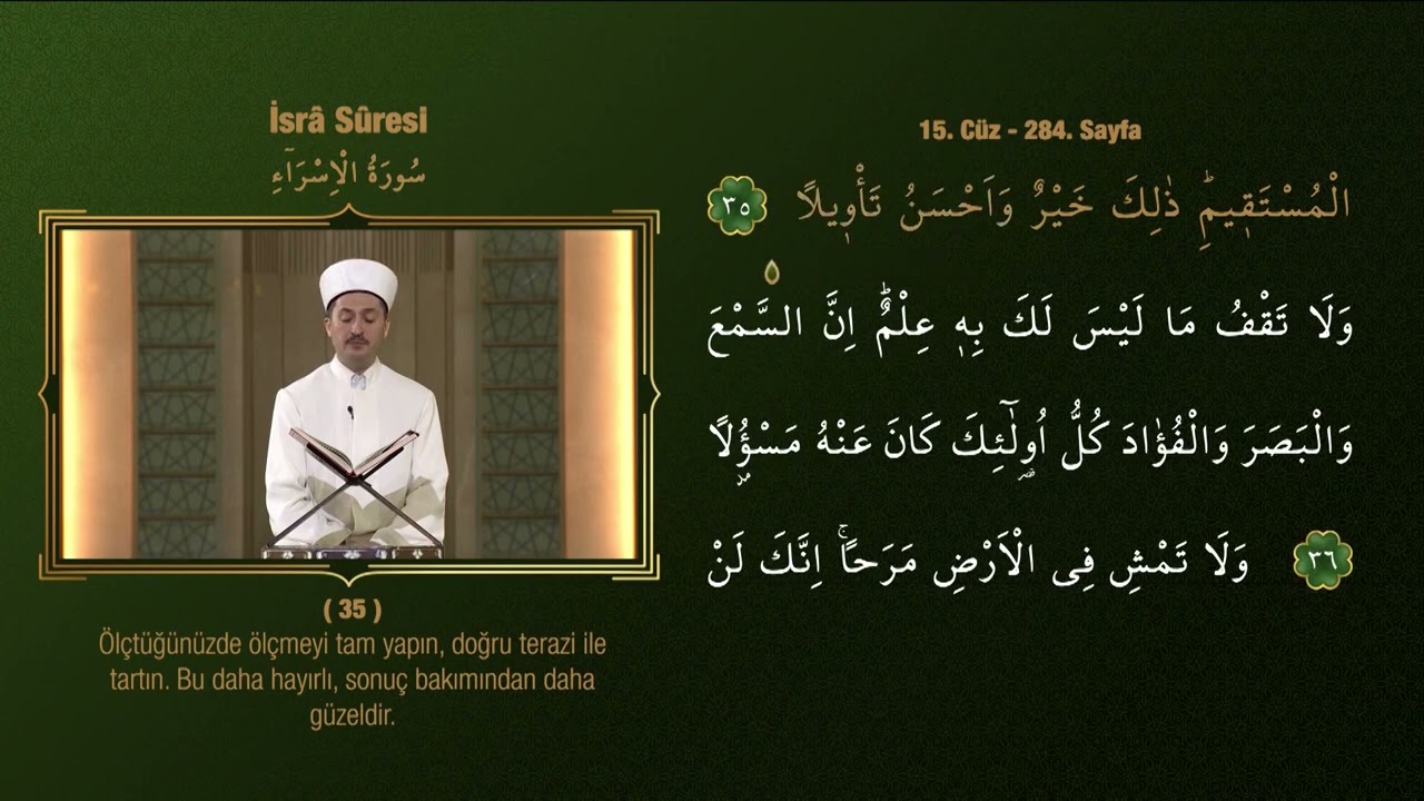 15. Cüz Mukabele - Hatmi Şerif - Kuran-ı Kerim - Adem Kemaneci