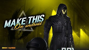 How to make Season 11 Thumbnail on android | pubg thumbnail