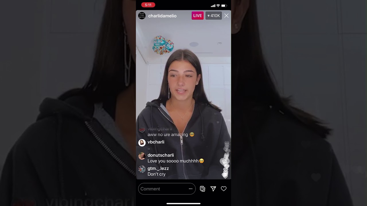 Charli Damelio live about Chase and Nessa/// 7-8-20 - YouTube