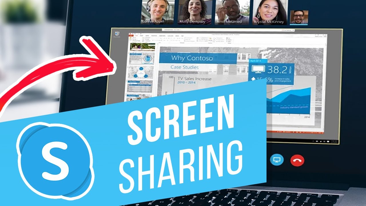 how to share presentation on skype